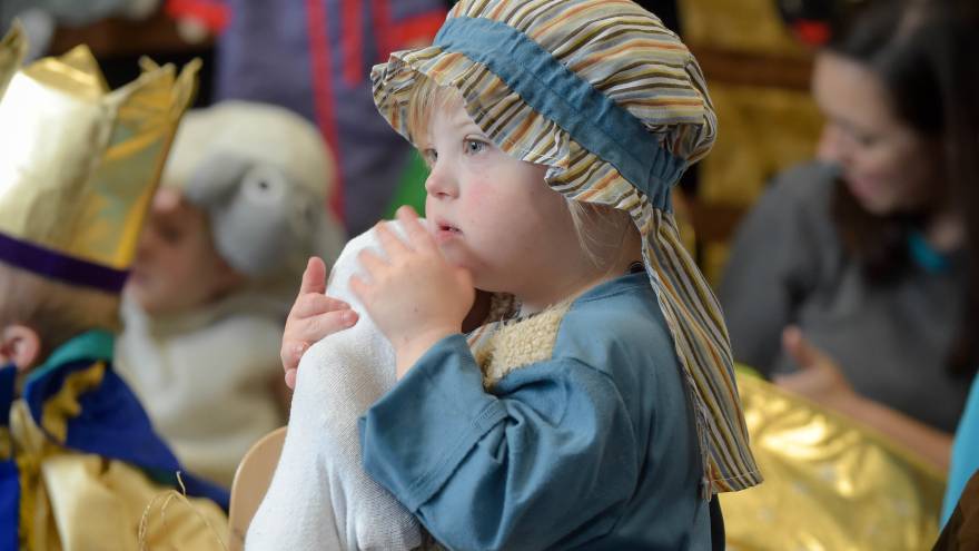 Finn at Mencap Children's Centre Nativity 