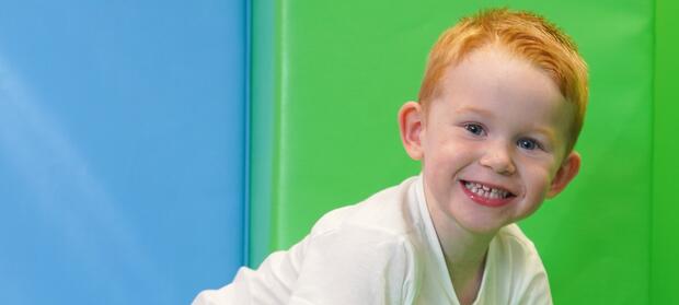 Billy at the Mencap Children's Centre