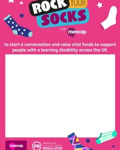 A blank branded poster for you to write your own fundraising message